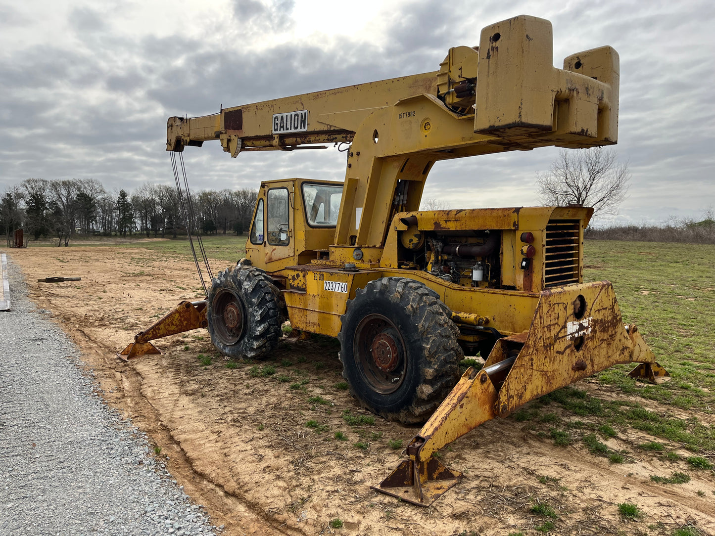 1978 Galion 150FA Rough Terrain Crane