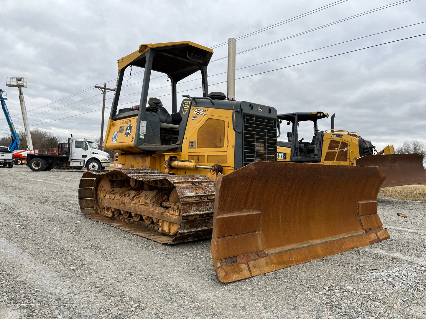 2011 John Deere 450J LGP Crawler Dozer