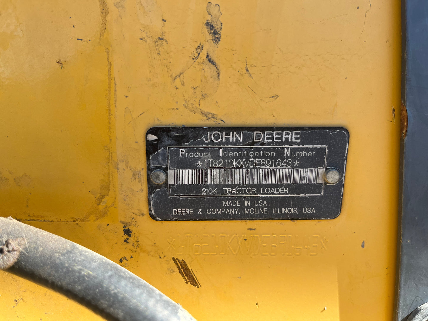 2014 John Deere 210K Skip Loader