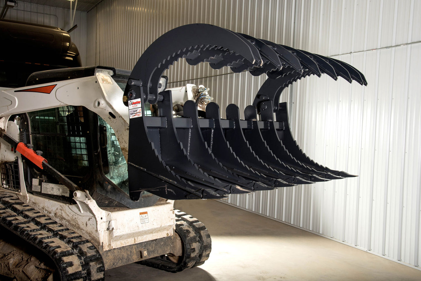 Brush Grapple Root Rake 8" Spacing