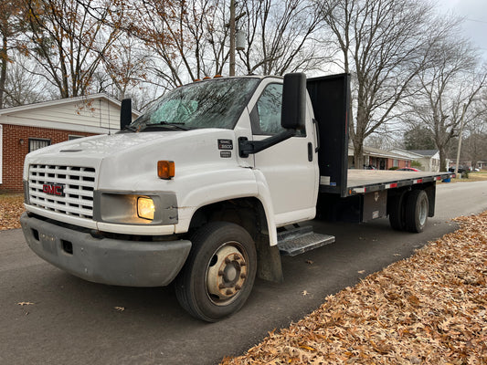 2007 GMC TopKick C5500 Flatbed Truck