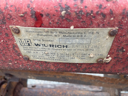 Wil-Rich 1400 Seedbed Finisher