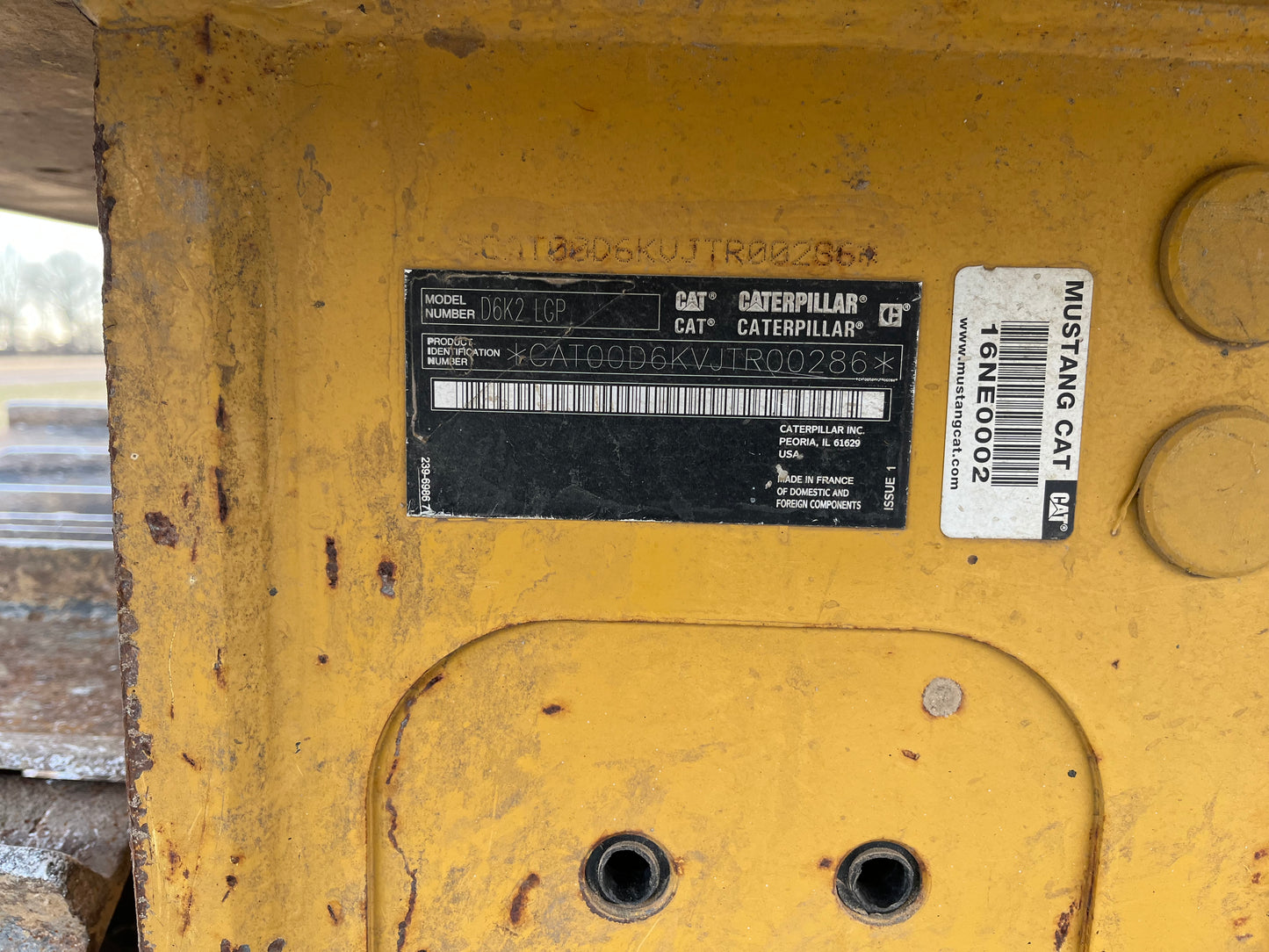 2016 Caterpillar D6K2 LGP Crawler Dozer