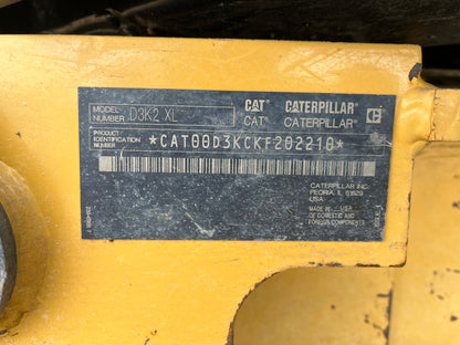2016 Caterpillar D3K2 XL Crawler Dozer