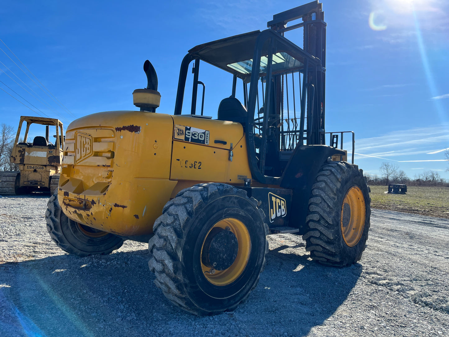 2007 JCB 930 Rough Terrain Forklift