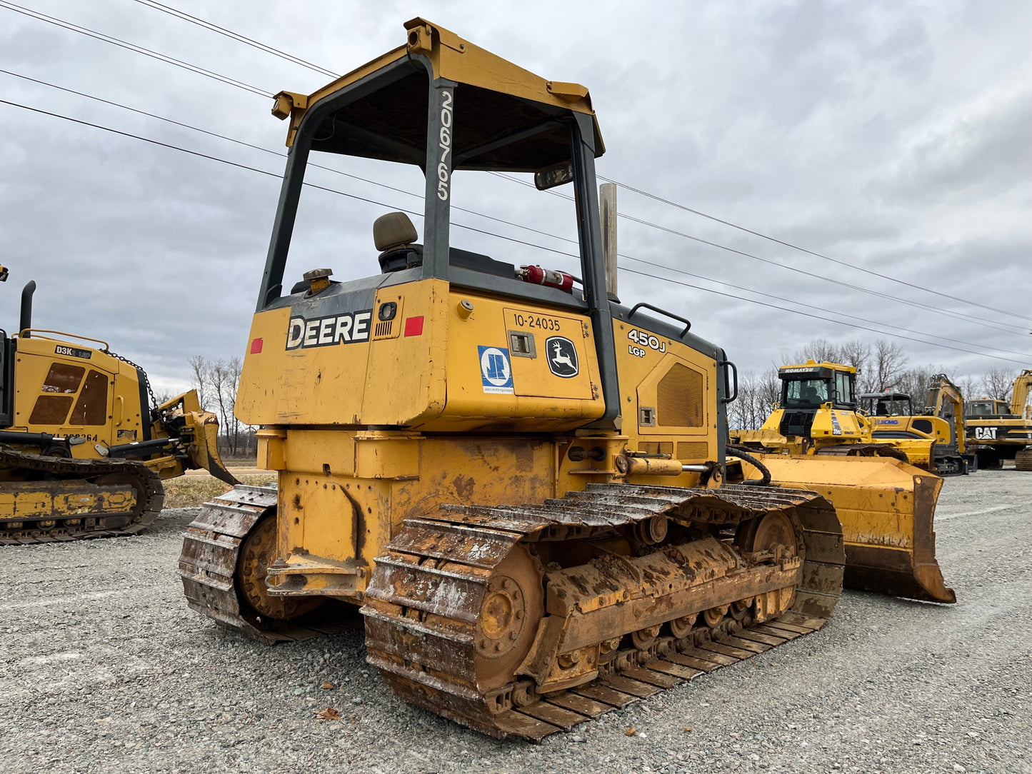 2011 John Deere 450J LGP Crawler Dozer