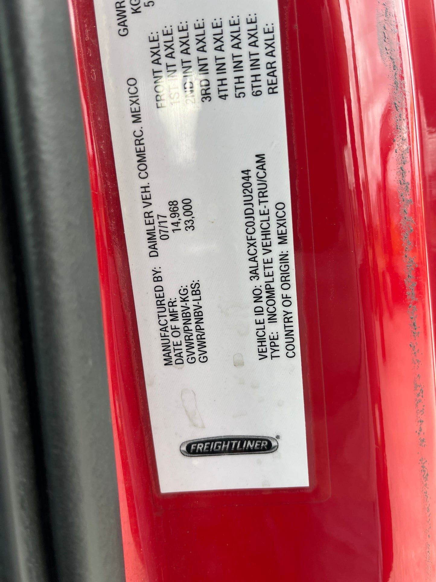 2018 Freightliner Business Class M2 106 Hooklift Truck