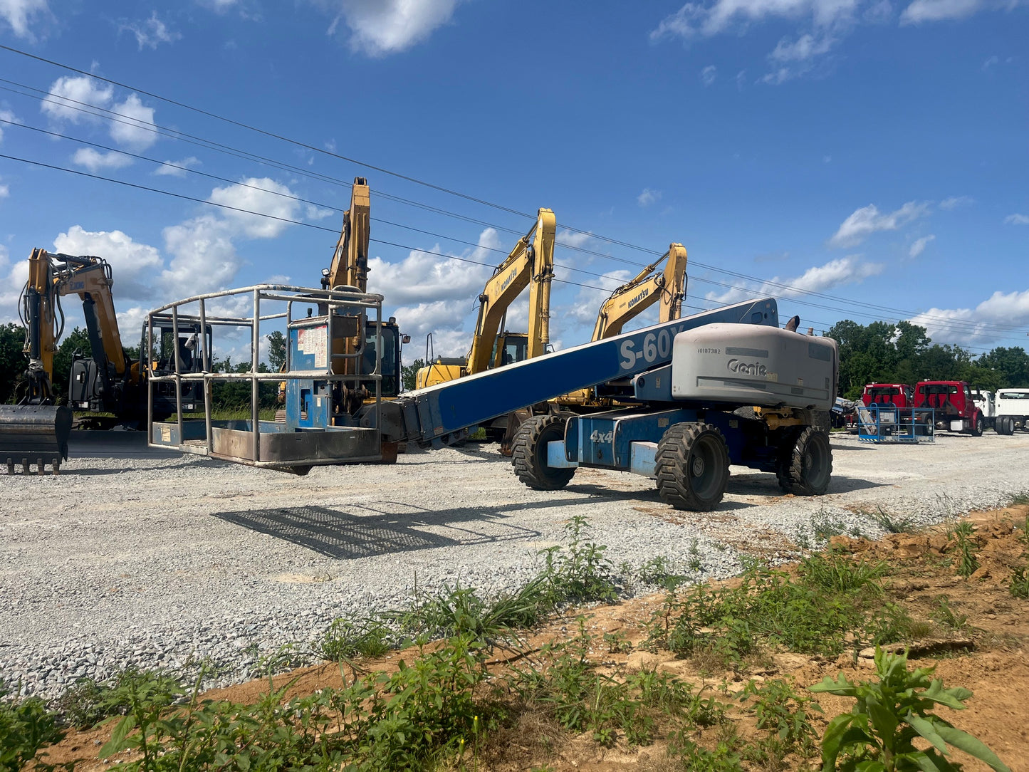 2013 Genie S-60X Telescopic Boom Lift